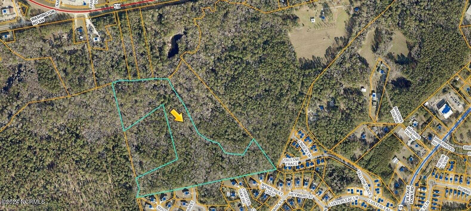 19.72 Acres of Land for Sale in Shallotte, North Carolina