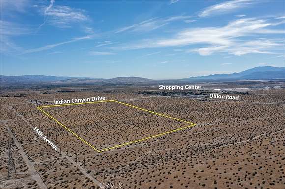 39 Acres of Land for Sale in Desert Hot Springs, California