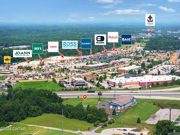 1.85 Acres of Commercial Land for Sale in Jackson, Tennessee