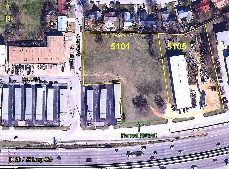 2.22 Acres of Commercial Land for Sale in Forest Hill, Texas