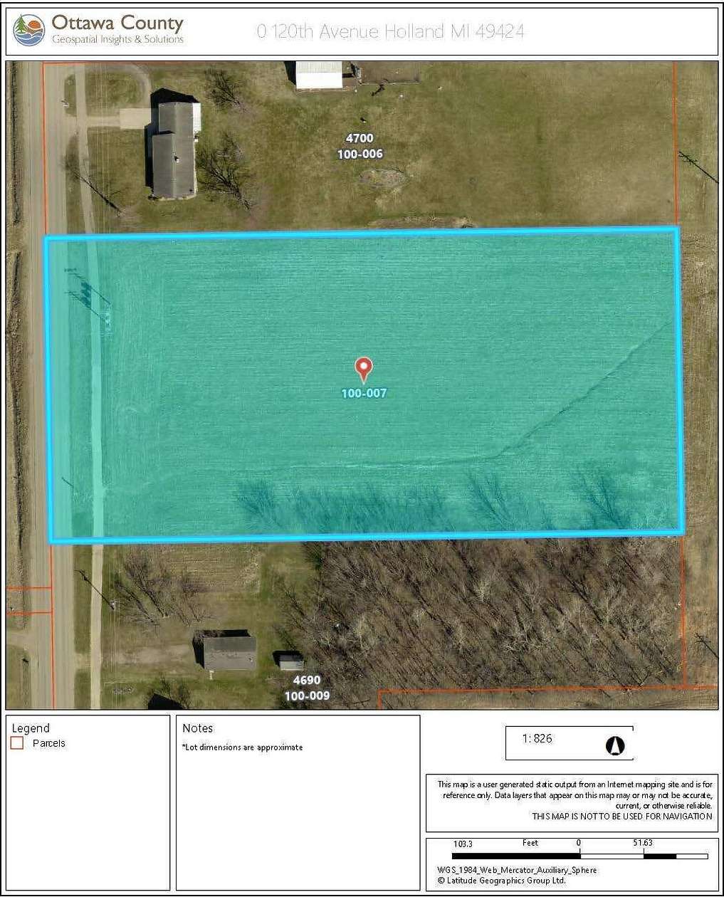 2.64 Acres of Land for Sale in Holland, Michigan