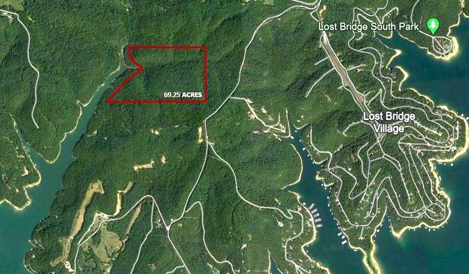 69.25 Acres of Land for Sale in Garfield, Arkansas