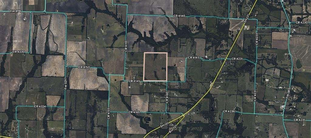 121.5 Acres of Land for Sale in Bonham, Texas