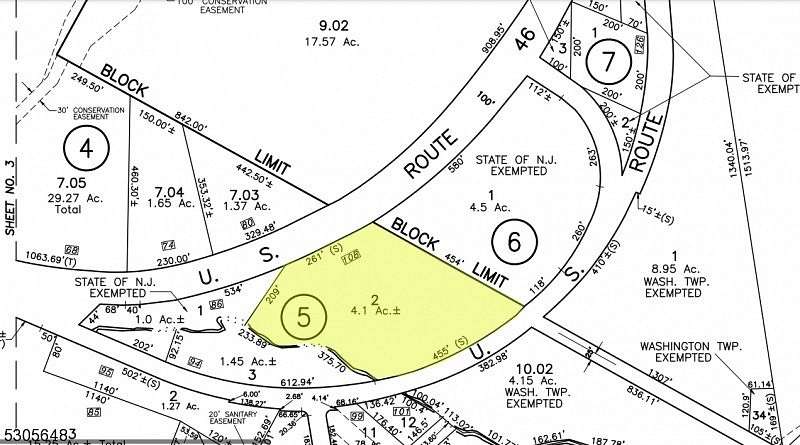 4.1 Acres of Land for Sale in Washington Township, New Jersey