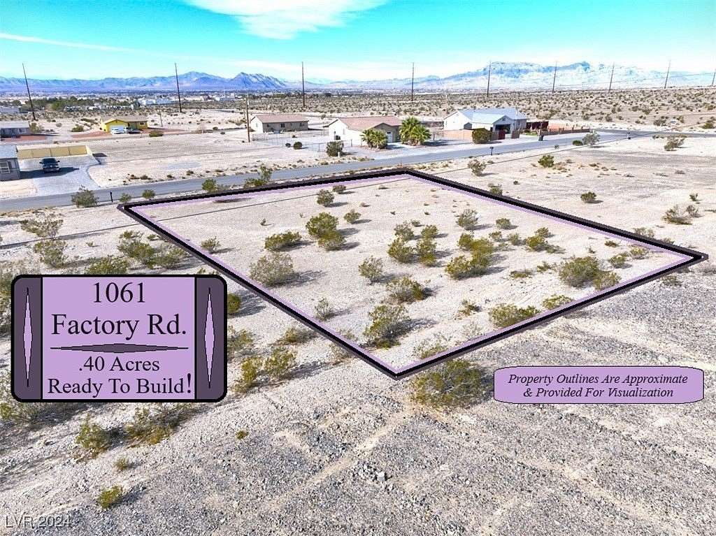 0.4 Acres of Residential Land for Sale in Pahrump, Nevada