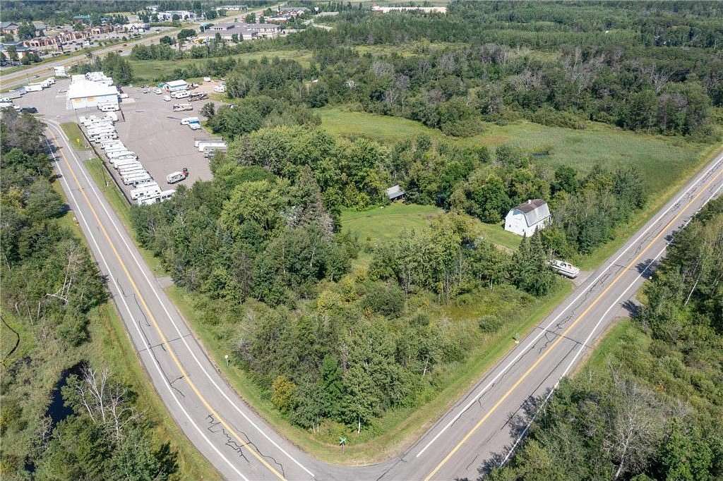 8.29 Acres of Residential Land with Home for Sale in Baxter, Minnesota