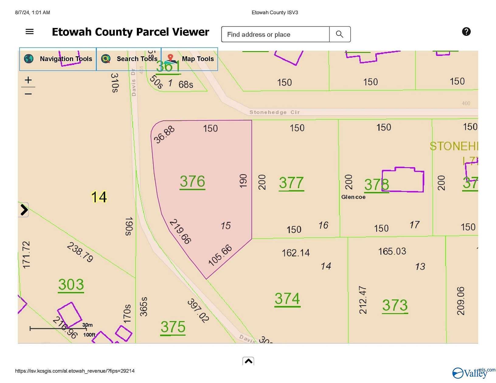 0.869 Acres of Residential Land for Sale in Glencoe, Alabama