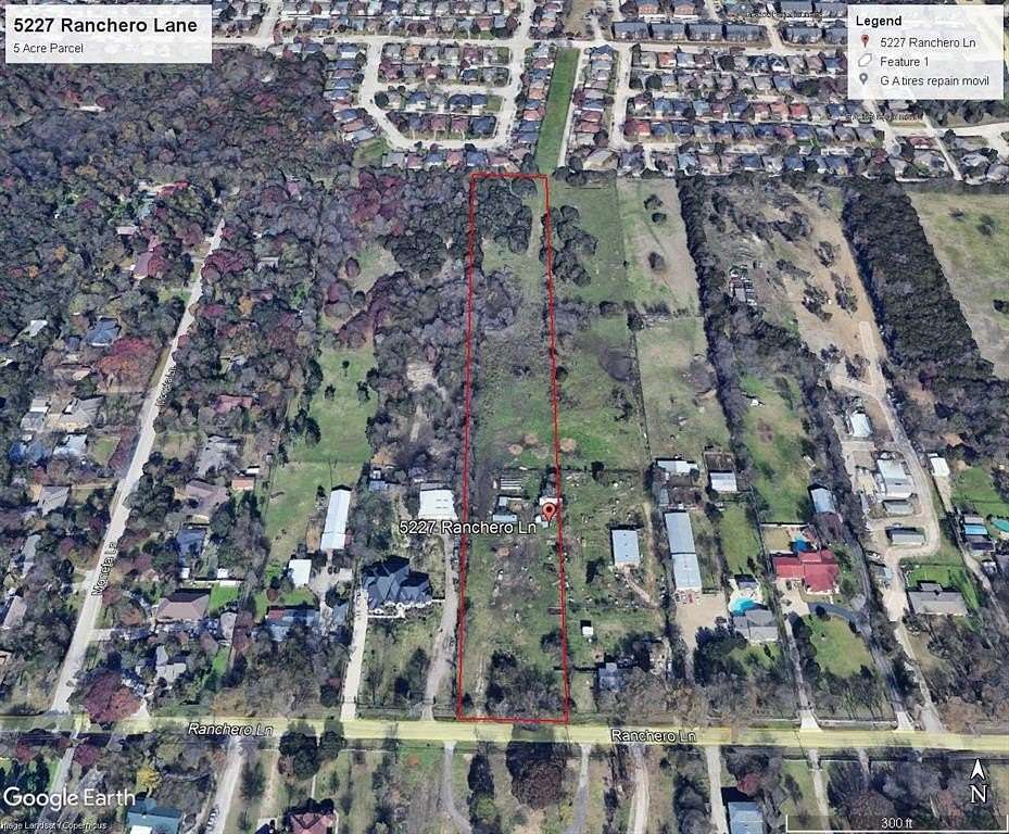 5 Acres of Agricultural Land for Sale in Dallas, Texas