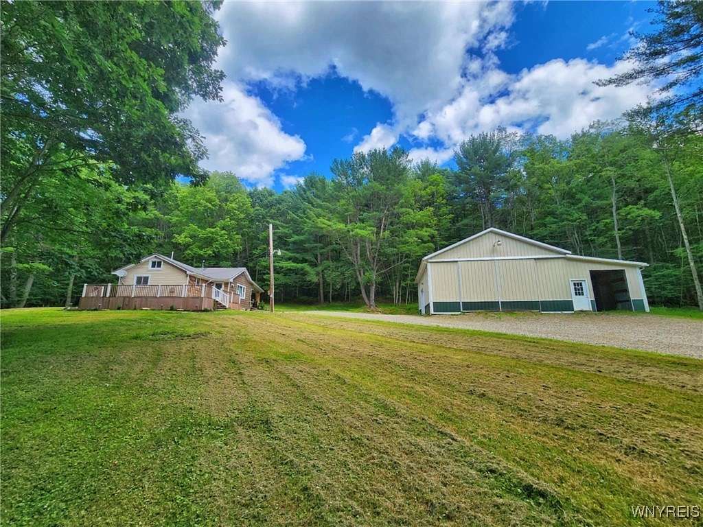 8.6 Acres of Residential Land with Home for Sale in Portville, New York