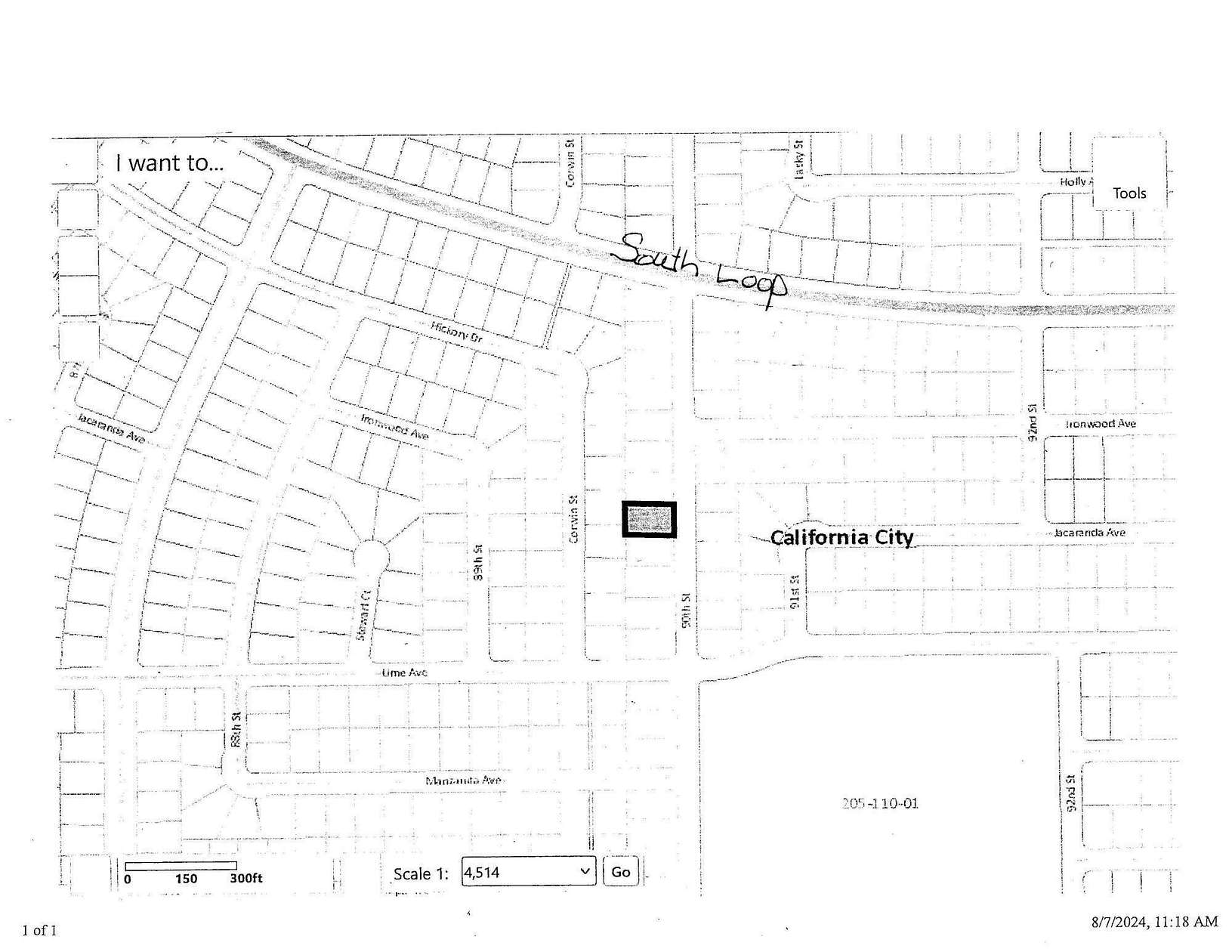 0.262 Acres of Land for Sale in California City, California