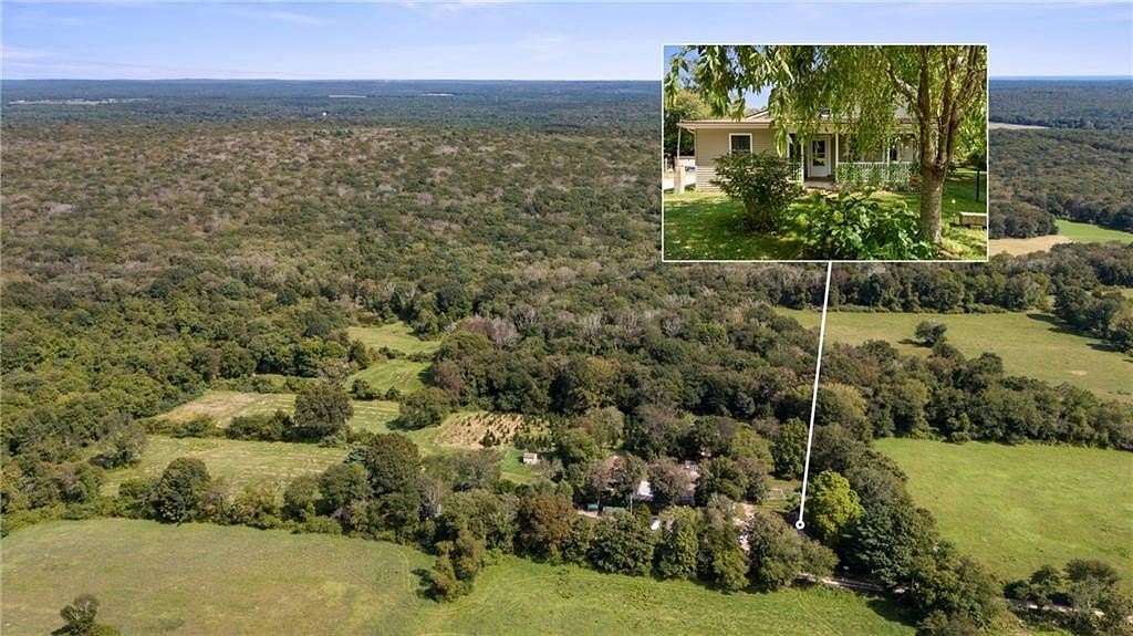 22 Acres of Land with Home for Sale in Hopkinton, Rhode Island