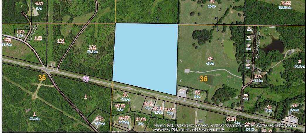 38 Acres of Mixed-Use Land for Sale in Mantachie, Mississippi