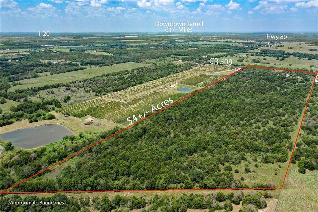 54.08 Acres of Agricultural Land for Sale in Terrell, Texas