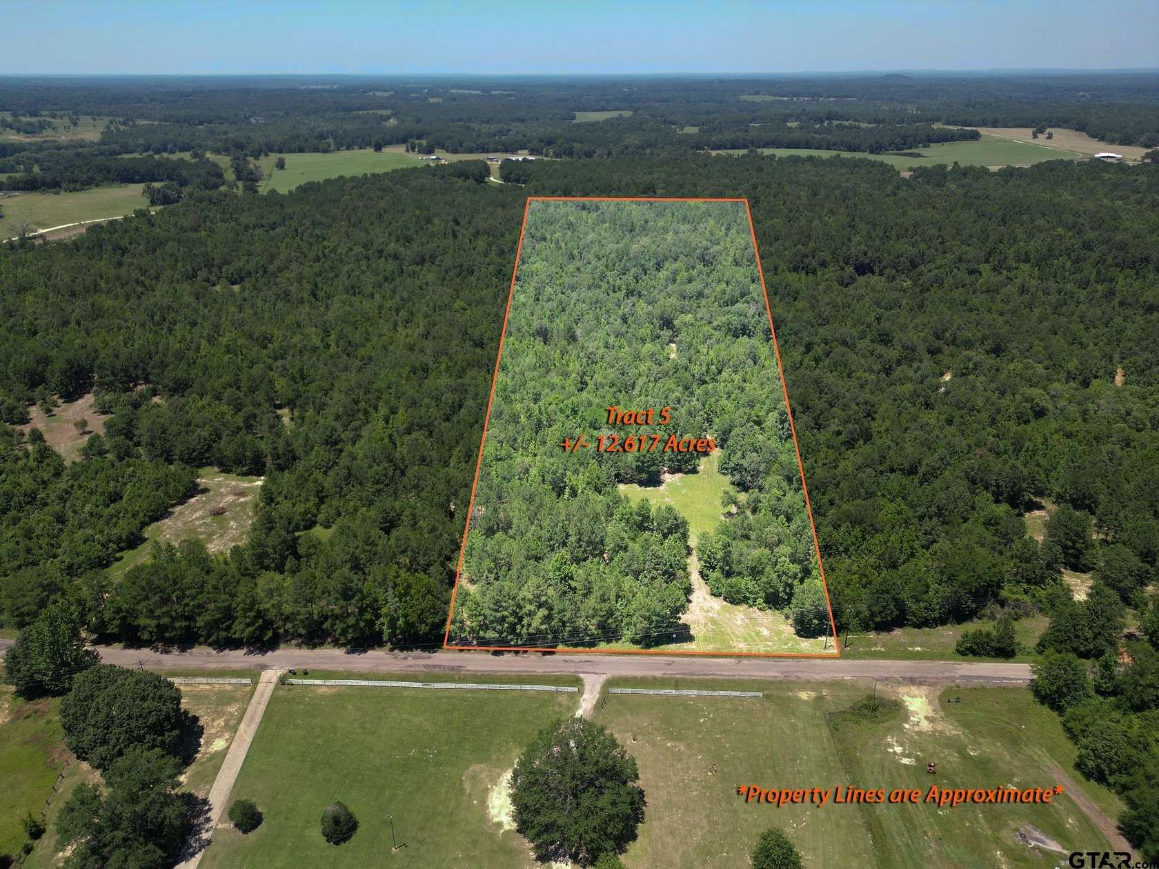 12.617 Acres of Recreational Land for Sale in Overton, Texas