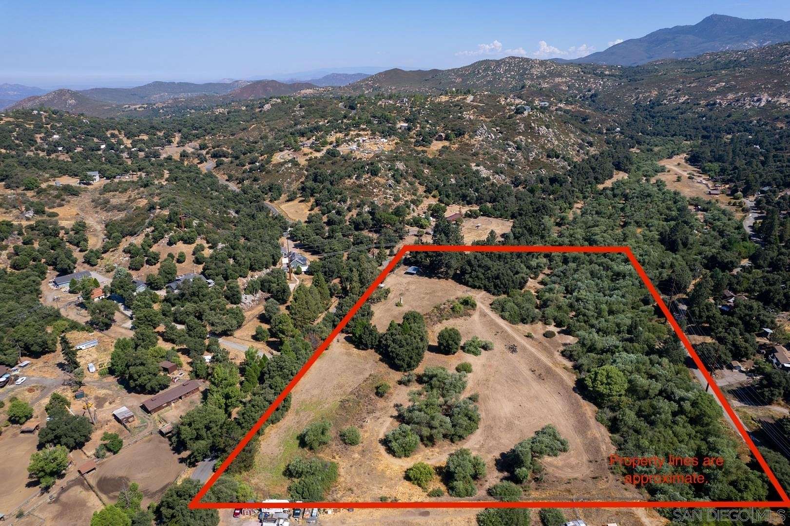 8.16 Acres of Land for Sale in Descanso, California