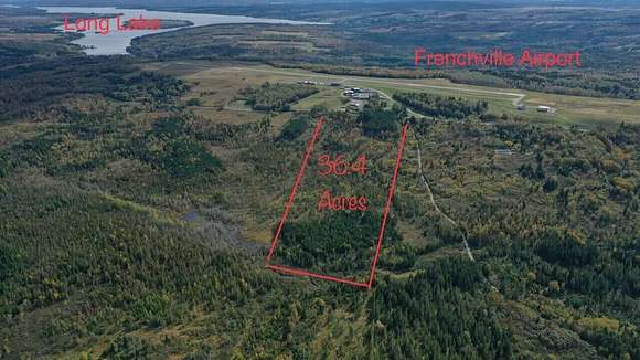 36.4 Acres of Recreational Land for Sale in Frenchville, Maine