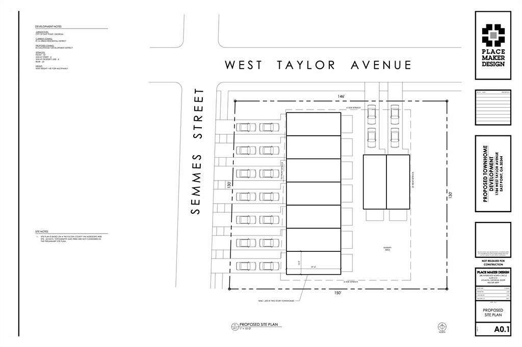 0.442 Acres of Residential Land for Sale in Atlanta, Georgia