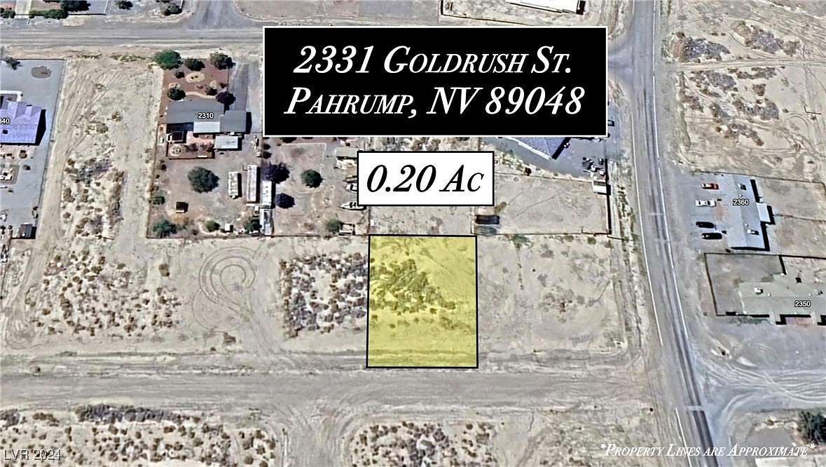 0.2 Acres of Residential Land for Sale in Pahrump, Nevada