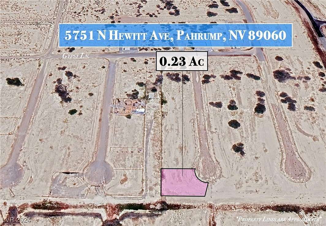 0.234 Acres of Residential Land for Sale in Pahrump, Nevada