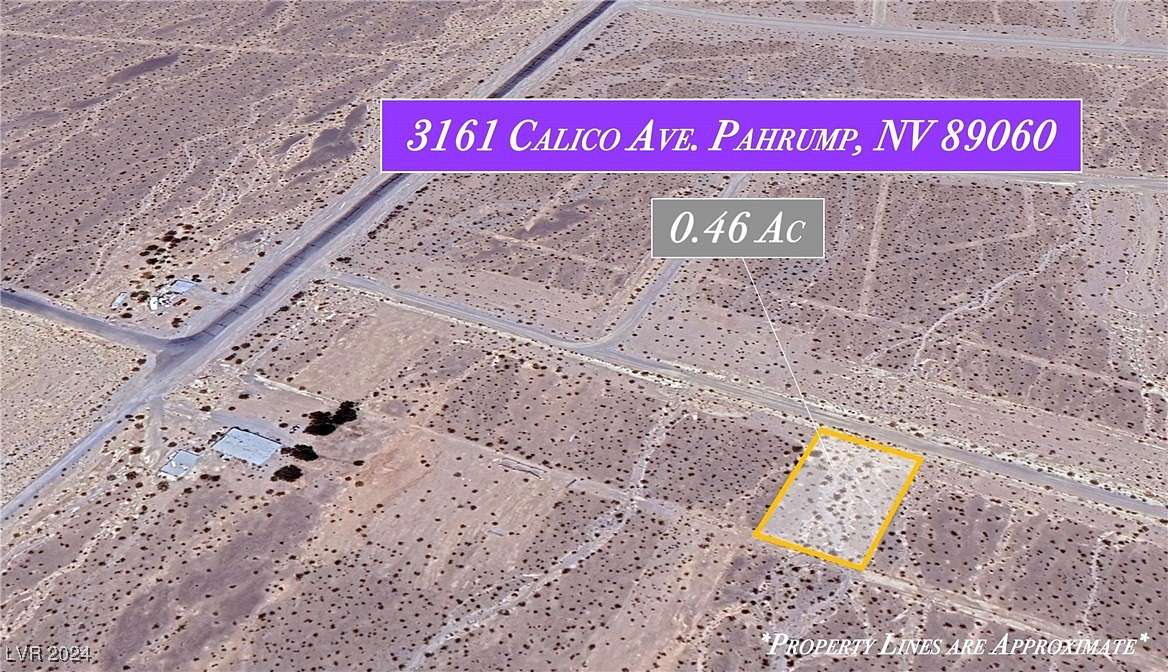 0.459 Acres of Residential Land for Sale in Pahrump, Nevada