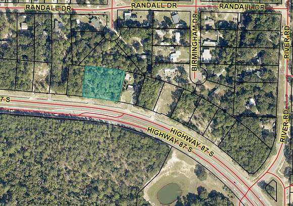 0.86 Acres of Mixed-Use Land for Sale in Navarre, Florida