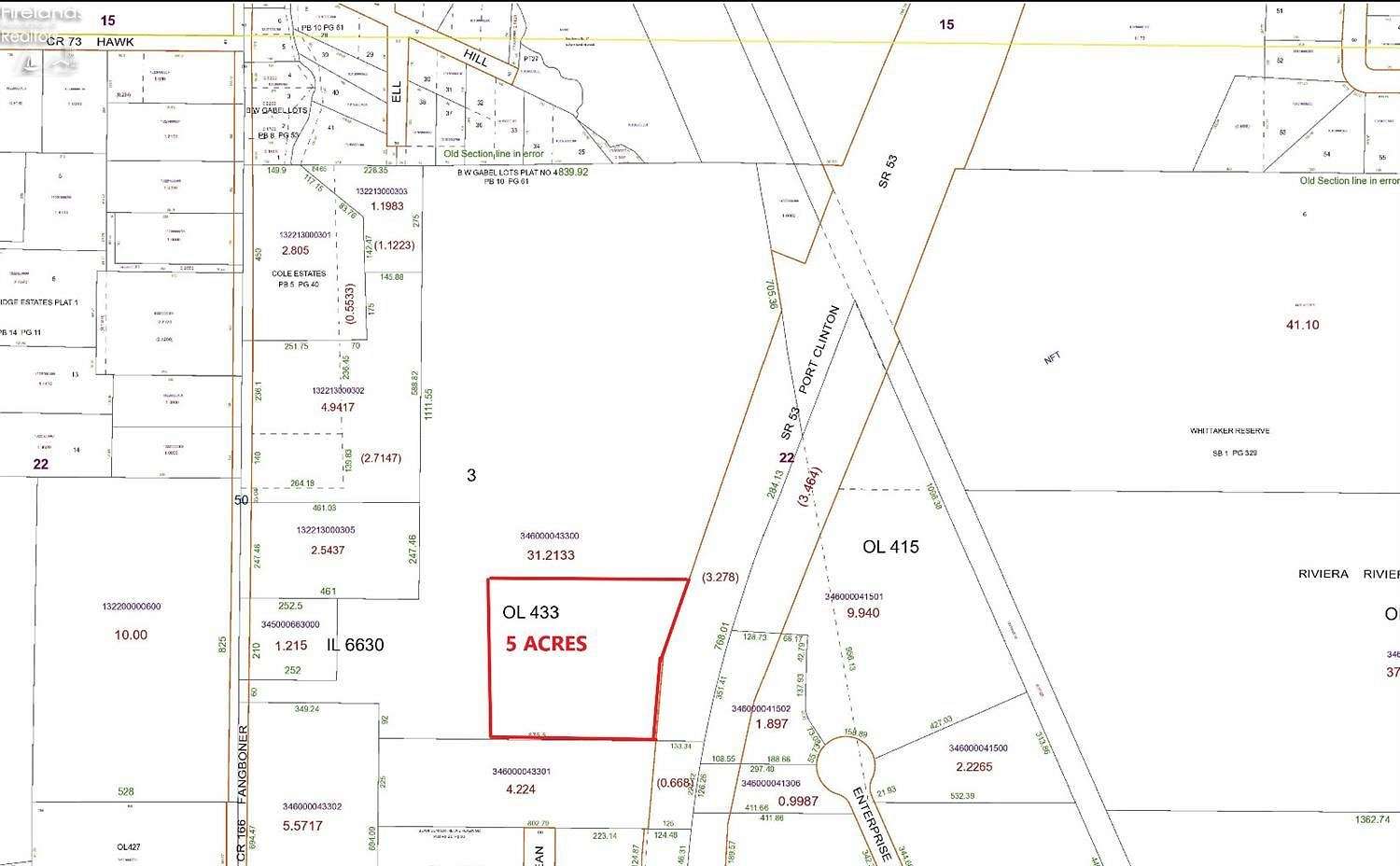 5 Acres of Commercial Land for Sale in Fremont, Ohio