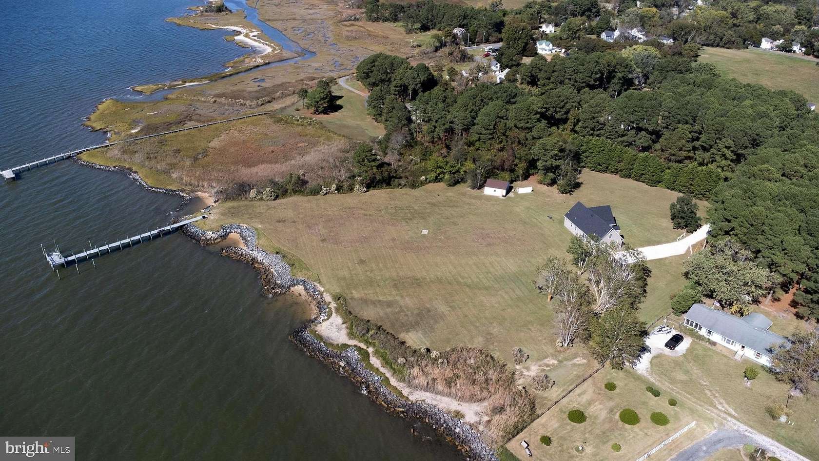 5.68 Acres of Residential Land with Home for Sale in Deal Island, Maryland