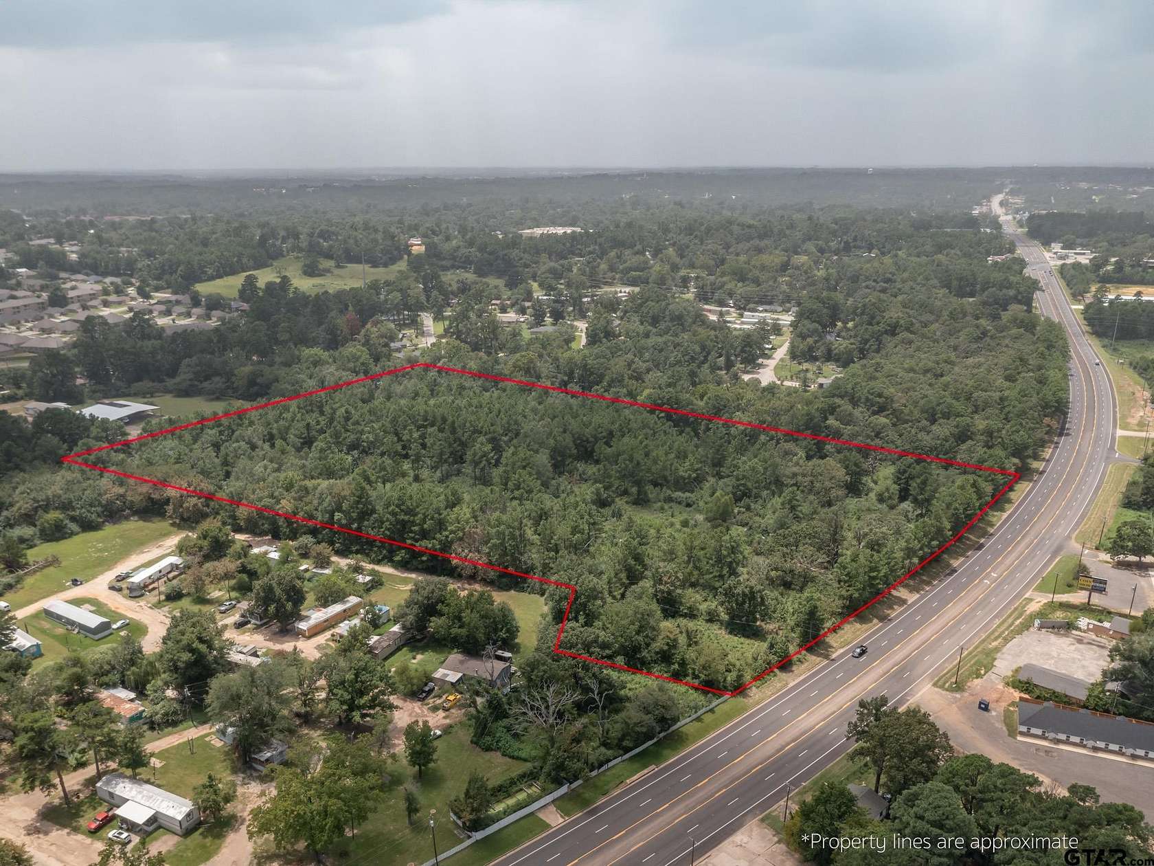 12.084 Acres of Land for Sale in Tyler, Texas