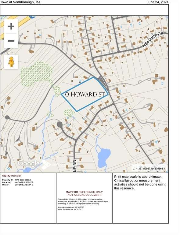 5 Acres of Residential Land for Sale in Northborough, Massachusetts