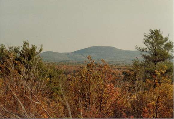 Fall Southern View of Mt Wachusetts