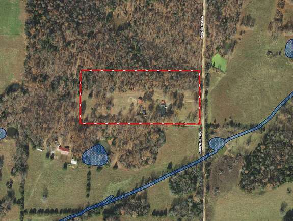 7 Acres of Land with Home for Sale in Mammoth Spring, Arkansas