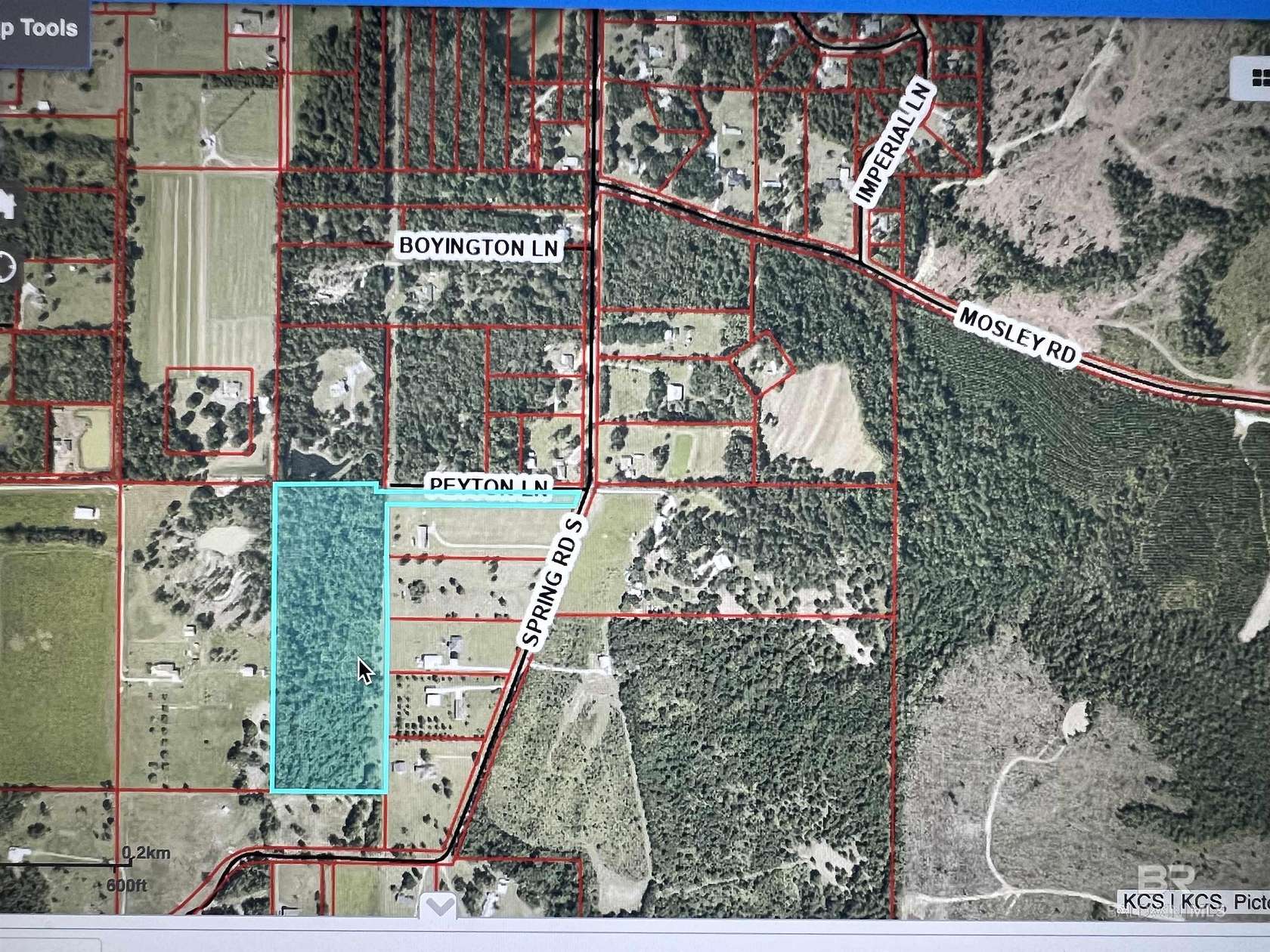 15.26 Acres of Land for Sale in Stapleton, Alabama