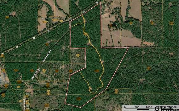 126.42 Acres of Recreational Land for Sale in Rusk, Texas