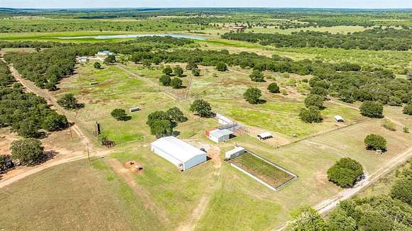 344.85 Acres of Land with Home for Sale in Eastland, Texas