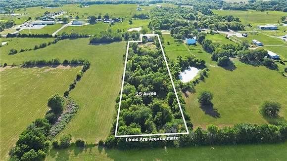 5.5 Acres of Residential Land with Home for Sale in Holden, Missouri