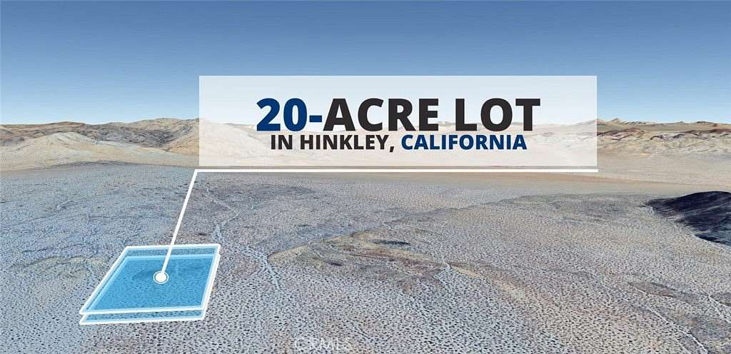 20 Acres of Land for Sale in Hinkley, California