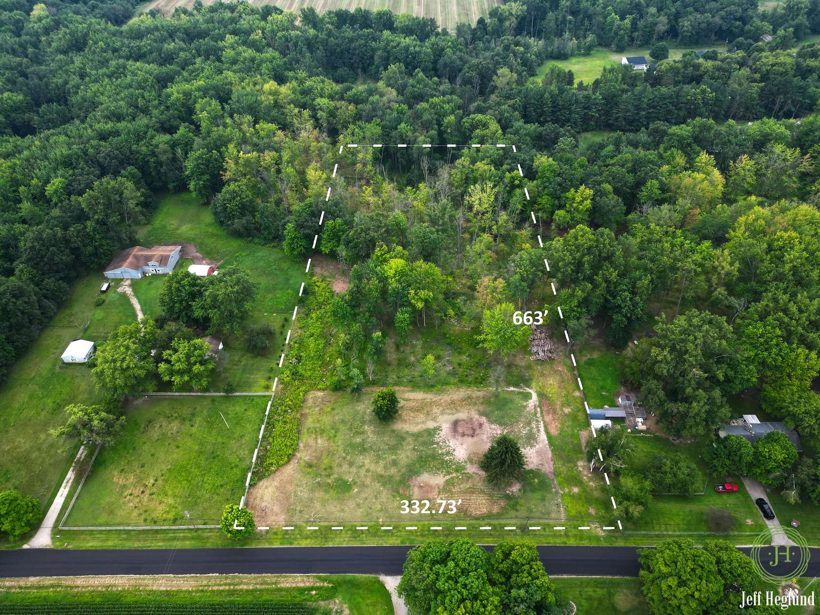 5 Acres of Residential Land for Sale in Rockford, Michigan