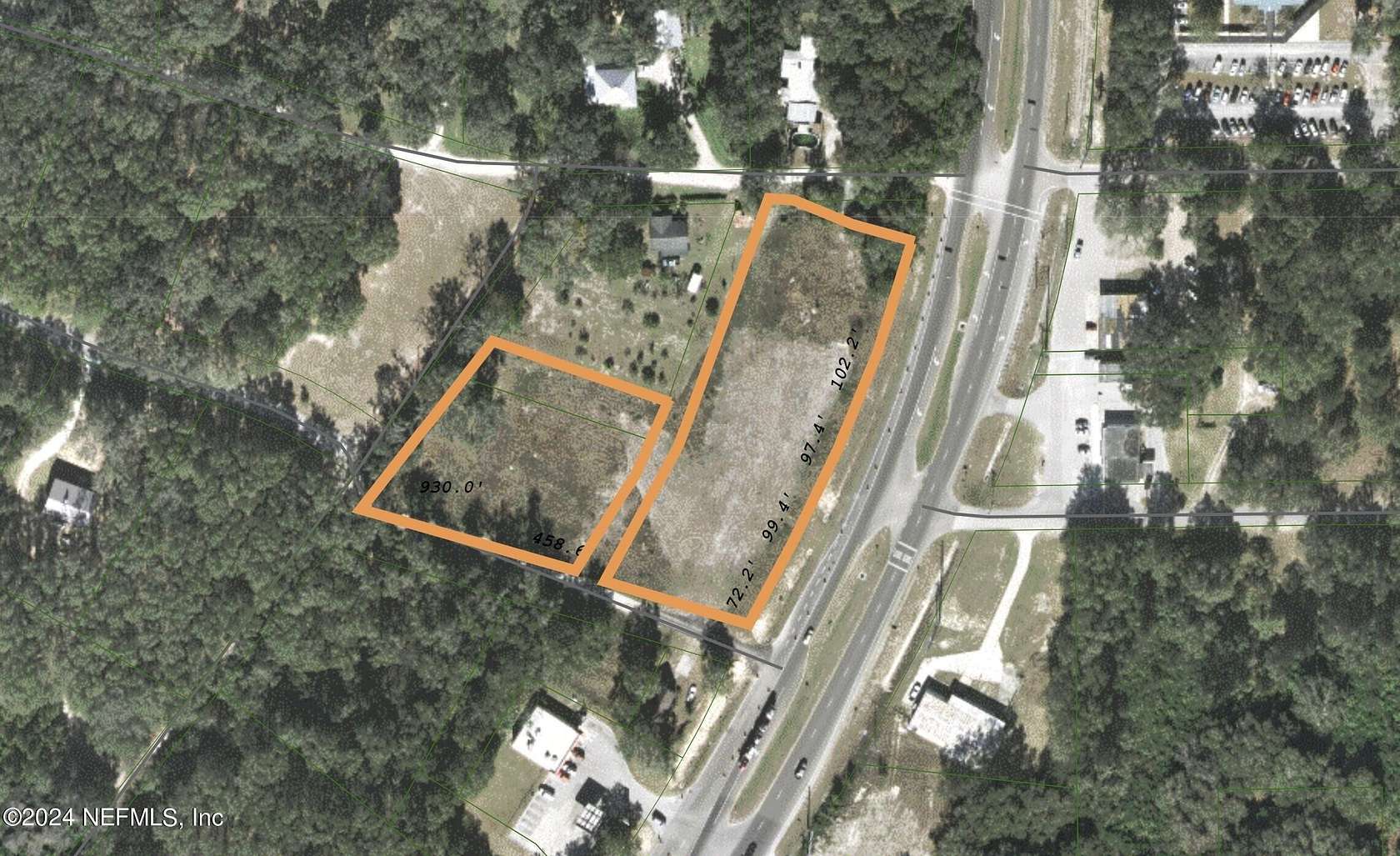 3.45 Acres of Commercial Land for Sale in San Mateo, Florida