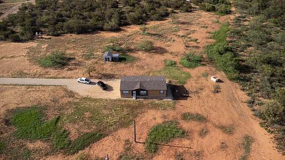 30.5 Acres of Land with Home for Sale in Bronte, Texas