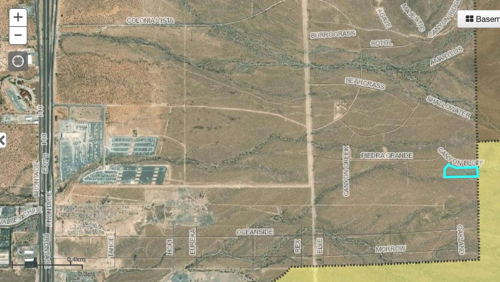 5.12 Acres of Land for Sale in Canutillo, Texas