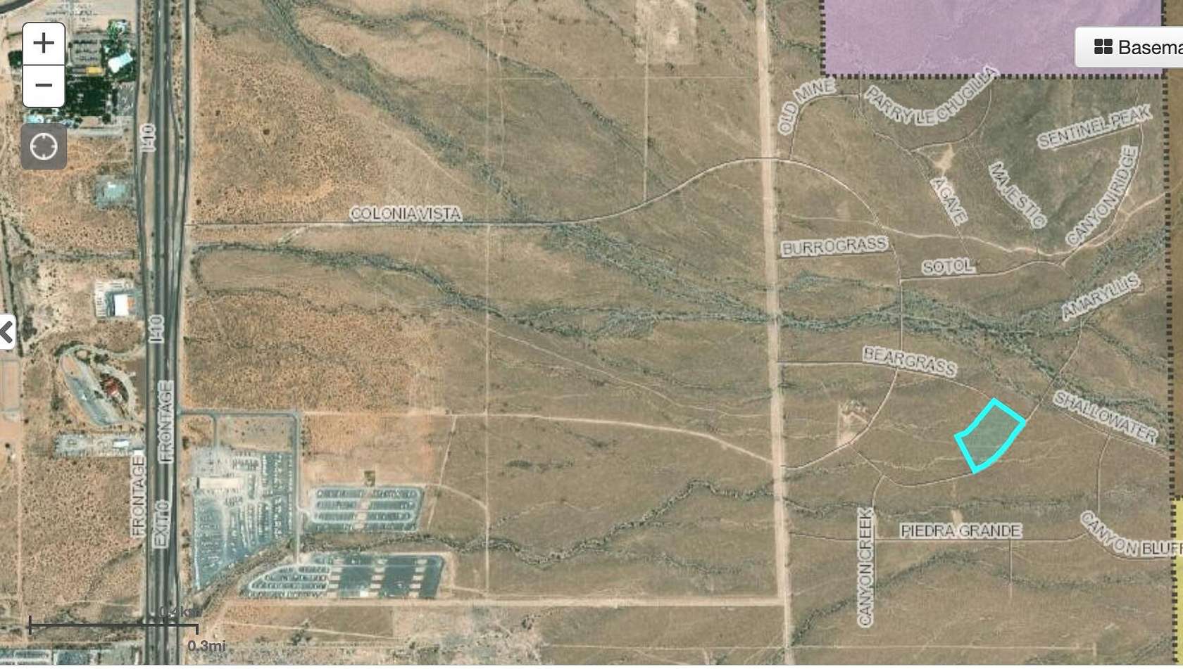 5.15 Acres of Land for Sale in Canutillo, Texas