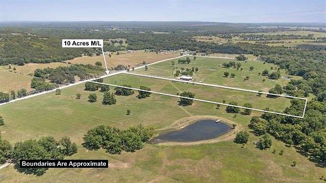 10 Acres of Recreational Land for Sale in Mounds, Oklahoma