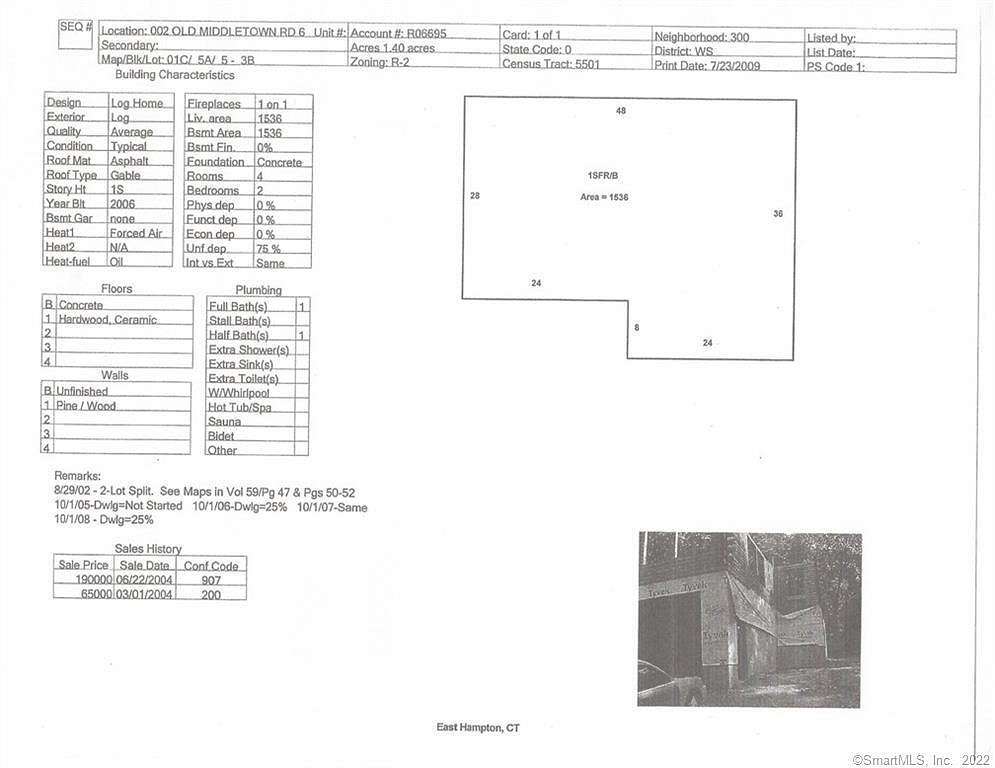 1.4 Acres of Residential Land for Sale in East Hampton, Connecticut