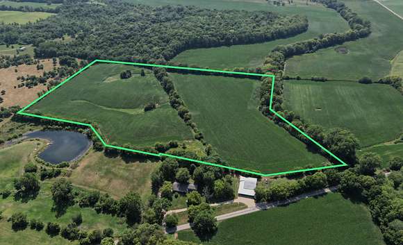 28.2 Acres of Recreational Land & Farm for Sale in Muncie, Indiana