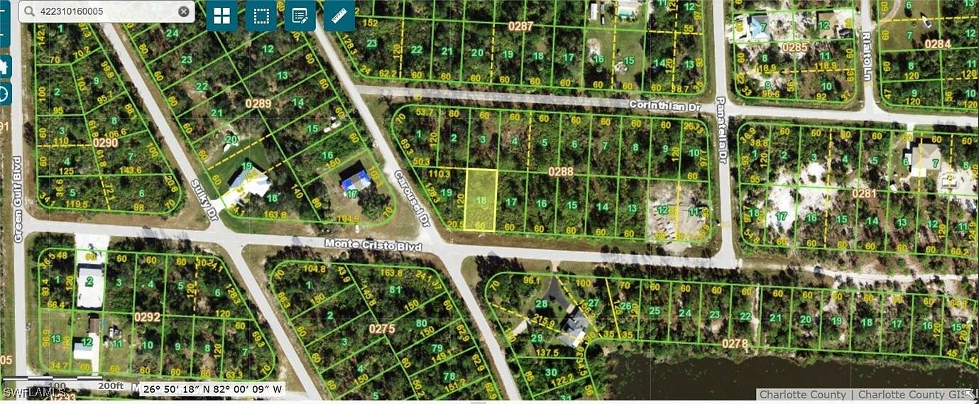 0.17 Acres of Residential Land for Sale in Punta Gorda, Florida