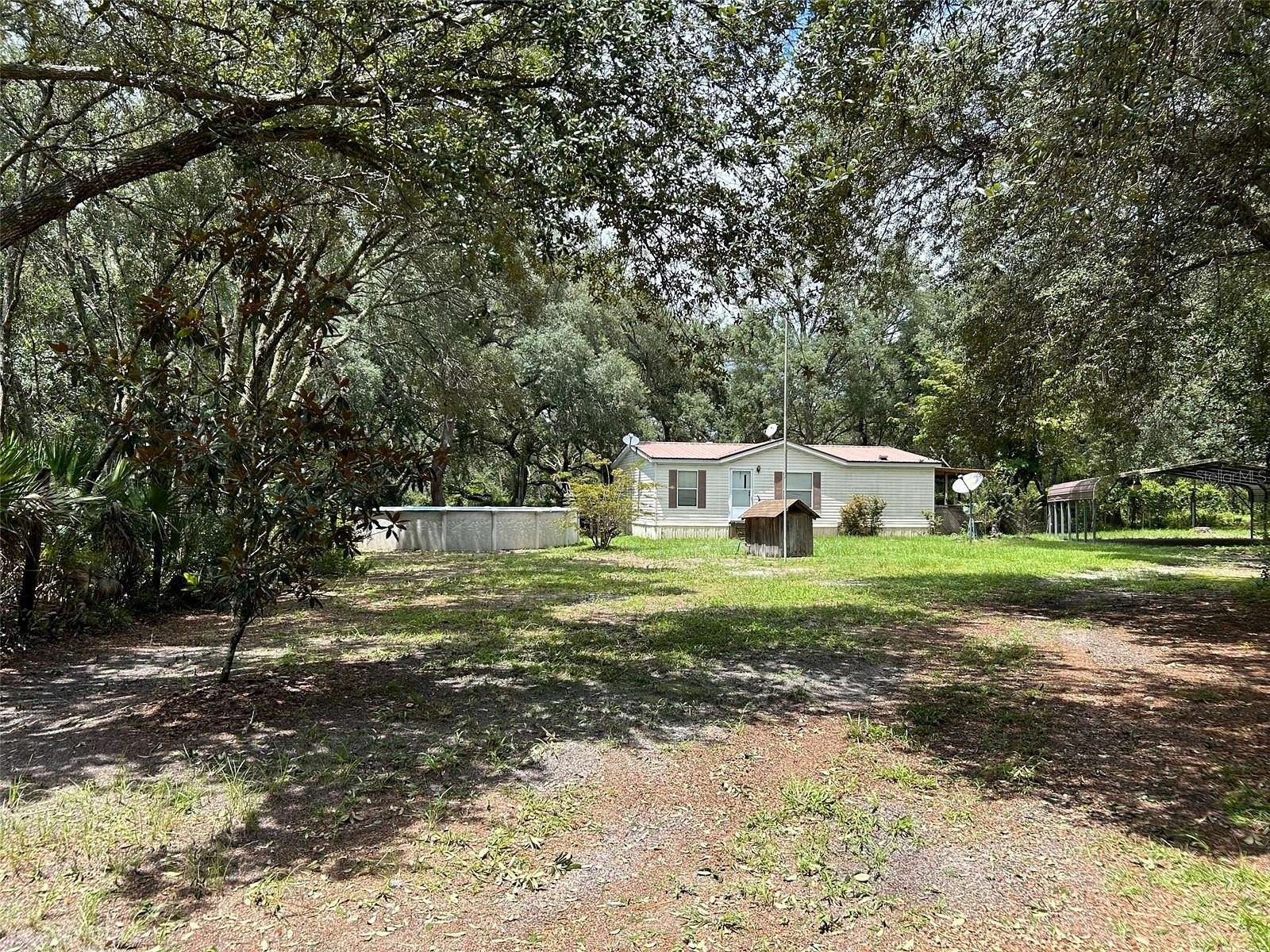 3 Acres of Residential Land with Home for Sale in Dunnellon, Florida