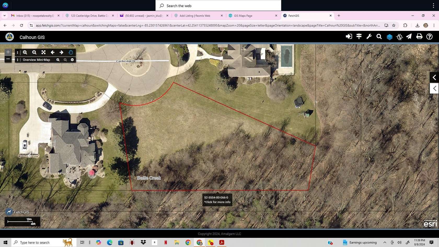 0.86 Acres of Residential Land for Sale in Battle Creek, Michigan