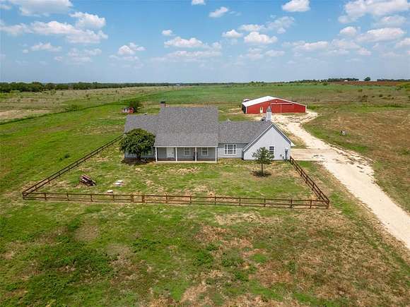 7.1 Acres of Residential Land with Home for Sale in Pilot Point, Texas