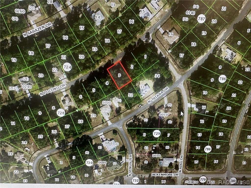 0.23 Acres of Land for Sale in Citrus Springs, Florida