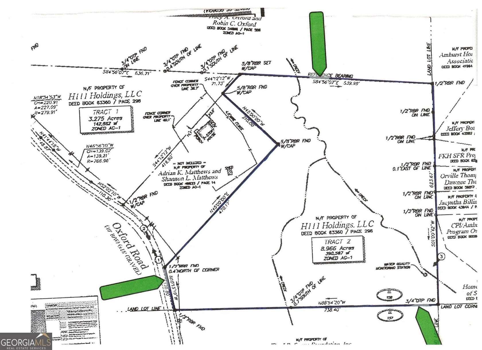 8.96 Acres of Residential Land for Sale in South Fulton, Georgia